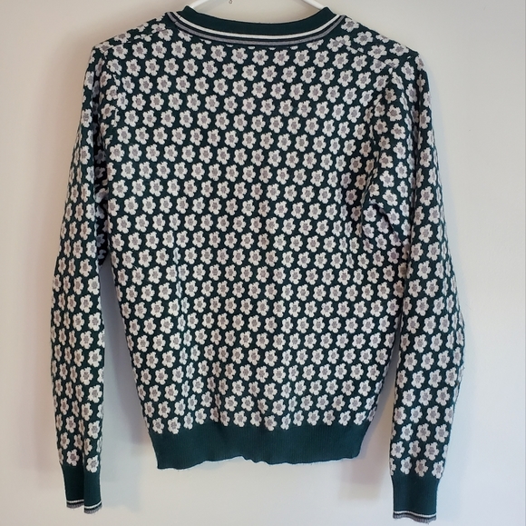 Paraphrase | Floral Button-Down Carigan - Picture 2 of 5